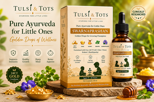 Tulsi & Tots Swarnaprashan Drop For Kids 15ml (Pack Of 2)