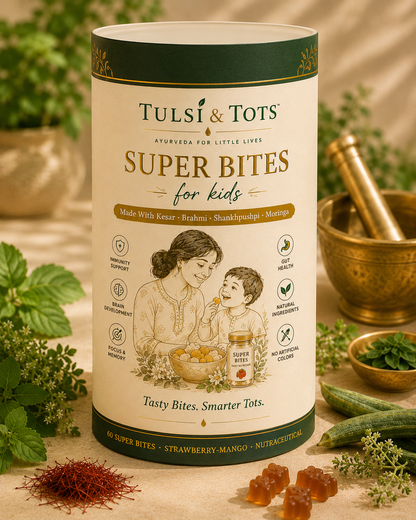 Tulsi And Tots Super Bites Gummies