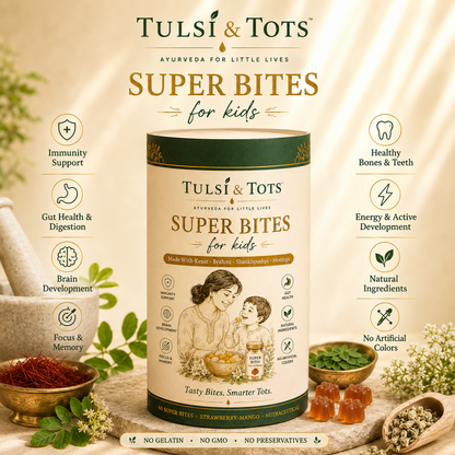 Tulsi And Tots Super Bites Gummies